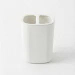 Plastic toothbrush holder
