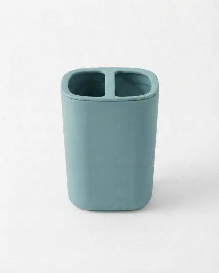 Plastic toothbrush holder