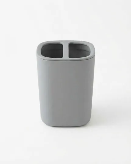 Plastic toothbrush holder
