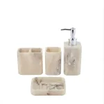 Bathroom set, 4 pieces