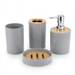 Bathroom set, 4 pieces