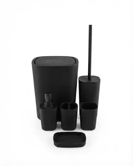 Bathroom set, 6 pieces