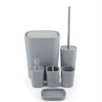 Bathroom set, 6 pieces