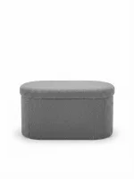 Collapsible fabric ottoman/storage chest