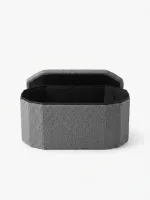 Collapsible fabric ottoman/storage chest - Image 2
