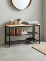 3-tier shoe rack