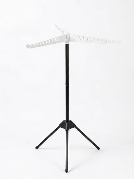 Vertical clothes drying rack
