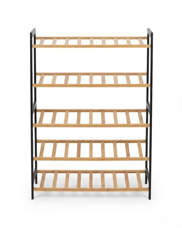 Bamboo shoe rack - Image 2