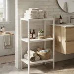 Bamboo shelving unit