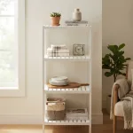 Bamboo shelving unit