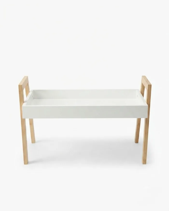 Bamboo side table - Image 2