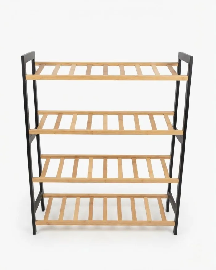 Bamboo shelving unit - Image 2