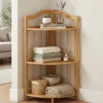 Bamboo shelving unit