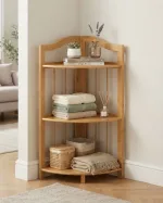 Bamboo shelving unit