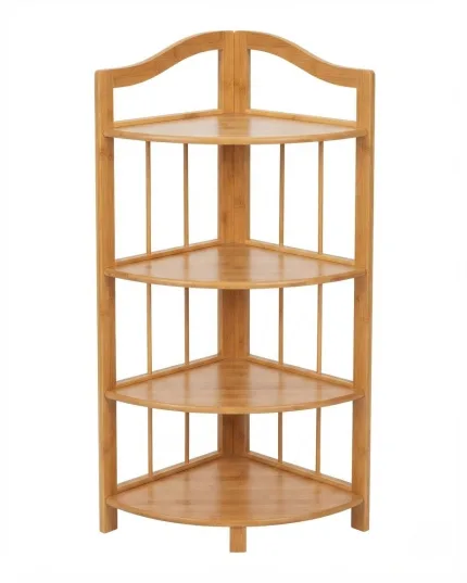 Bamboo shelving unit