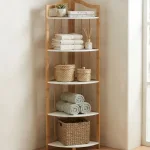 Bamboo shelving unit
