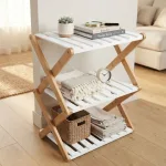 Bamboo shelving unit