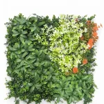 Artificial green wall panel