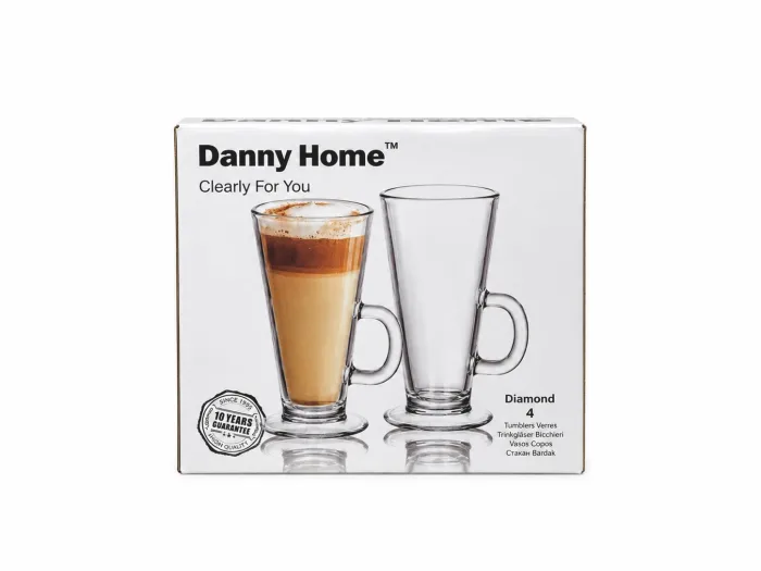 Danny Home К-кт 4бр чаши за лате/горещ шоколад - Image 2