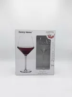Danny Home Set of 2  Burgundy Red Wine Glasses 700ml - Image 2