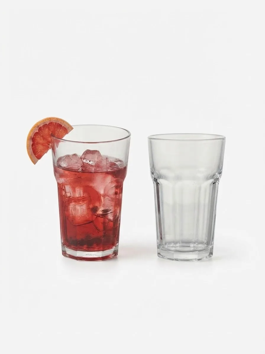 604 8,44 Danny Home Set of 6 Soft Drink Glasses 300ml - Image 1