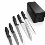 Danny Home Knife Set with Stand, 5 Pieces